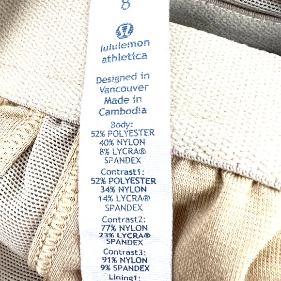 Lululemon Scoop Me Up Black White Stripe Tank II Tank Top w/Bra Cups Size 8 - Picture 9 of 10